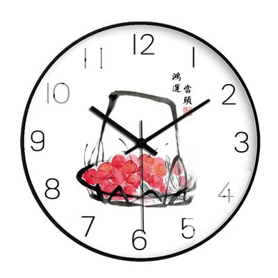Hej 10 tums väggklocka Plastklockor Heminredning Vardagsrum Sovrum Tysta väggklockor Modern konstdesign