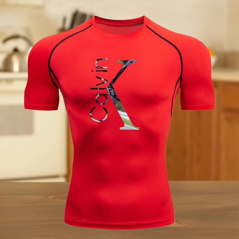 

Удобная фитнес-футболка для мужчин, графичная для бега, дышащая, облегающая, летняя футболка, для тренажерного зала, для бега, для тренировок, эластичный фитнес-костюм XXXL