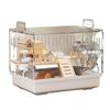 Golden Bear Acrylic Hamster Villa - Spacious Luxury Transparent Cage