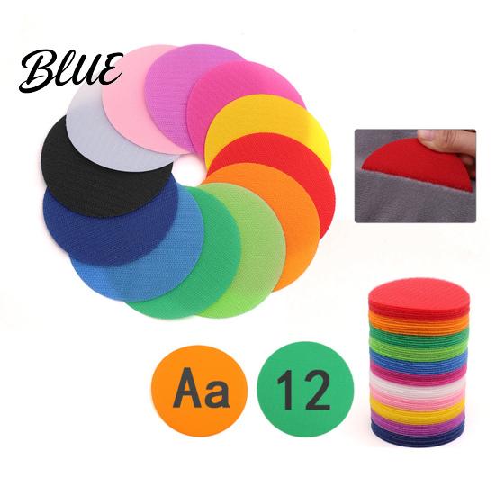 No-slip Carpet Marker Educational Colorful Tape Kindergarten Round Fastener Sticker 36Pcs Classroom Children Floor Spot