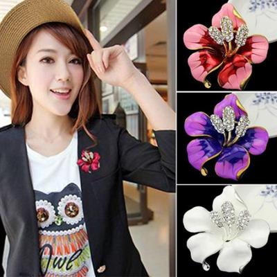 Braut Hochzeit Schmuck Blume Schal Brosche Pin Lady Party Geschenk