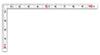 Shinwa Sokutei Flat Curved Dual 11179 Ruler, White, 30cm/1 Shaku, Graduations,