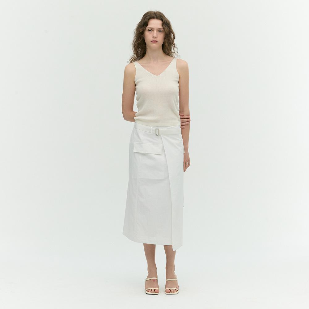 Ibiem Layered Wrap Skirt Emp5Wsk020