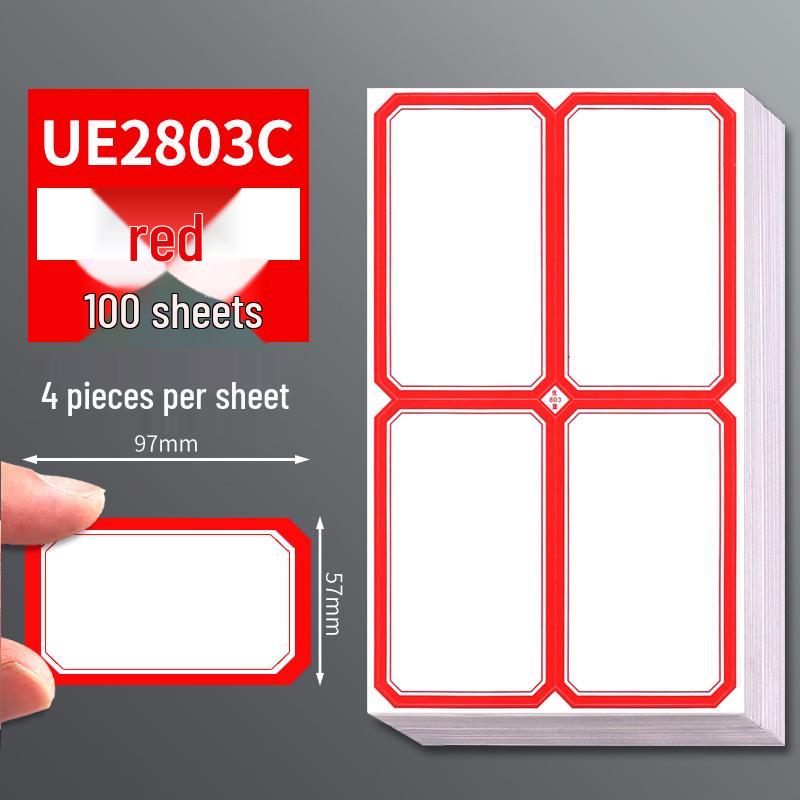 Roztomilé vodotěsné samolepicí poznámkové samolepky - Malé ručně psané štítky