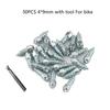 50/100pcs Universal Tire Studs Screws Nails Wheel Tyre Snow Spikes Set Anti-Slip Anti-Ice for Electric Scooter Truck Motorcycle