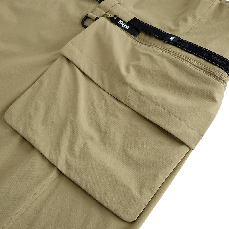 Kappa Outdoor Sun Protection Sports Casual Overalls Dress Women dresses Khaki KPDHCQL01