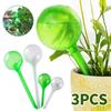 3 Stück Zimmerpflanzen Selbstbewässerungskugel Automatische Pflanzenblumen Wasserbirnen Tropfbewässerungsgerät System für Garten Blumenpflanze