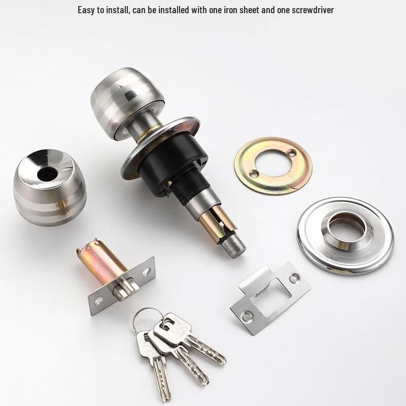 Haiyuda Universal Spherical Stainless Steel Door Lock