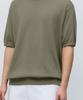 MUSINSA STANDARD Washable Supima Cotton Crew Neck Short Sleeve Knit [Sage]
