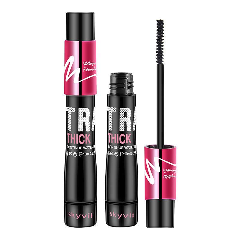 Mascara Fiber Set Thickening, Long Lasting and Non Smudging