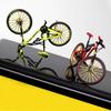 Model roweru 1:10 skala realistyczny kształt Alloy Downhill Mountain Bike zabawka prezent urodzinowy