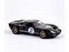 NOREV Scale Model Ford GT40 1966 Le Mans 24 Hours Amon NOREV Le Mans Jet Car 1/43 Kit #2, Winner, B. McLaren/C. Black.