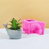 Flower Pots Silicone Mould Whale Candle Cup Molds Handmade Succulent Plant Molds Plaster Molds Epoxy Resin Molds