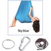 150x280cm Full Set Kids Home Hanging Swing Seat Yoga Fitness Hammock Nylon Elastic Therapy Cuddle Wrap Aerial Yoga