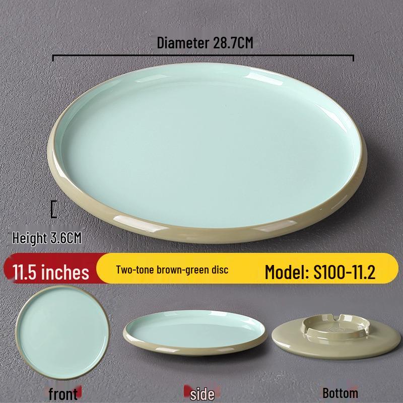 Melamine Nordic Style Cold Dish & Stir-fry Plate for Restaurants and Hotels