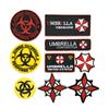 Auf Lager Resident Evil Umbrella Corp 3D PVC Klettarmpatch
