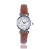 Women Watch Simple Leather Band Analog Quartz Wristwatch for Ladies Clock