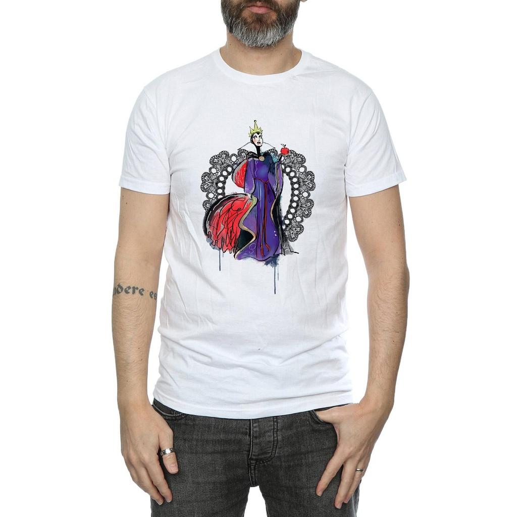 Disney Mens Villains Maleficent Sketch T-Shirt