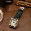 Student Vintage Watch Exquisite Small Square Disc Belt Watch Ladies Waterproof Quartz Watch