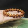 Cypress Wood Lantern Beads Bracelet Men Women Prayer Beads