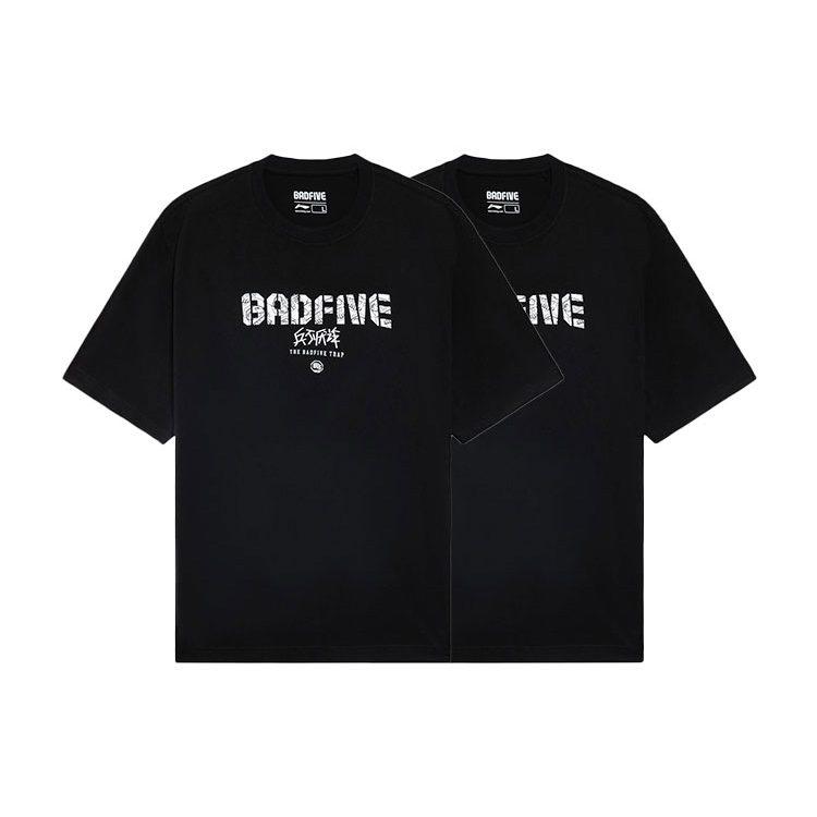 Li Ning Badfive T Shirt Men's Black AHSS383-4