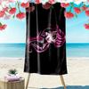 Ula Cartoon Print Beach Towel, Large Soft Quick Dry Towel for Beach Camping Swimming