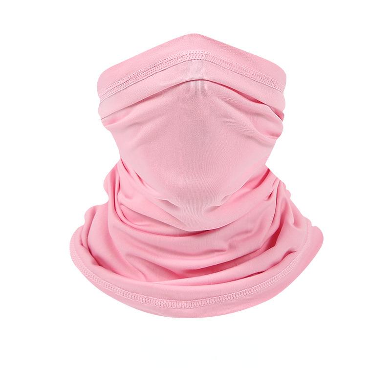 UV Protection Scarf Ice Silk Face Cover Mask Neck Tube Quick-drying Outdoor Use Fishing Bicycle Magic Motorcycle Breathable Mask