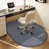 Solid Color Carpet Mats Thick Flannel Study Table Mats Swivel Chair Carpet Study Soft Mats Shoe Mats