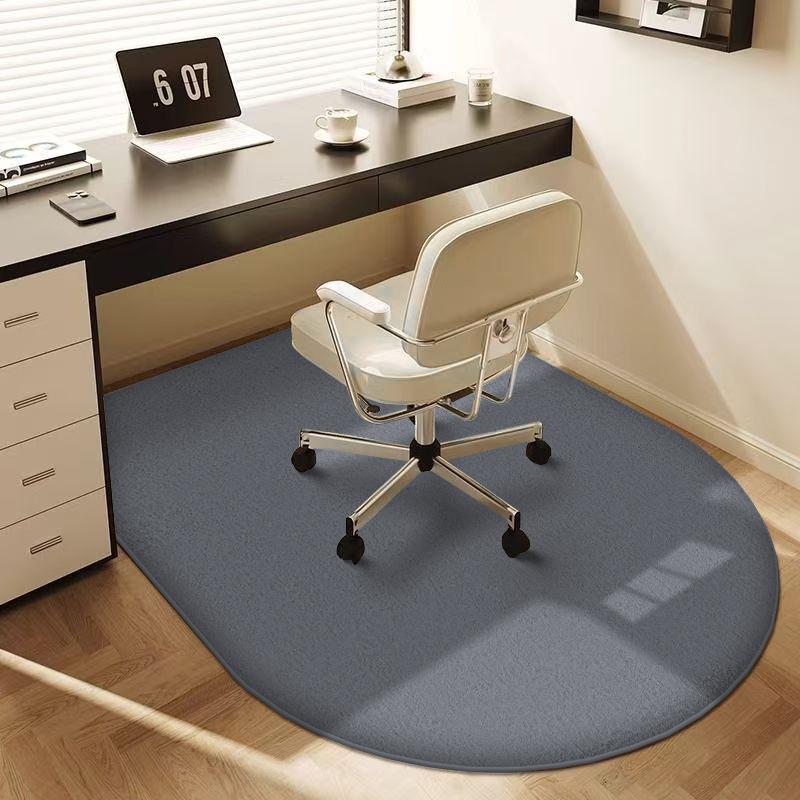 

Simple arched study computer chair home carpet bedroom dressing table durable floor mat soft sound insulation mat