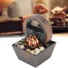 LED Tabletop Fountain  5V Decorative Relieve Stress Waterfall Fountain Exquisite Plastic for Home Decoration