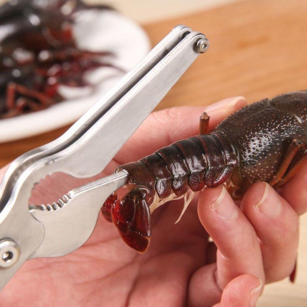 Non-slip Handle Lobster Scissor Professional Shrimp Back Cutter Durable Shrimp Peeler  Restaurant