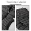 Men's Lightweight Plus Size Stand Collar Duck Down Vest