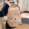 Women's Travel Backpack College Style Large Capacity Backpack Student Schoolbag Computer Bag with Coin Purse