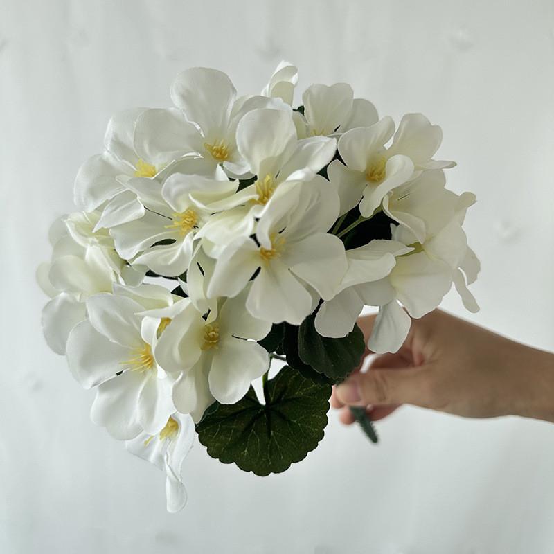 Begonia Artificial Flower Flower Wedding Hotel Restaurant Desktop Decoration