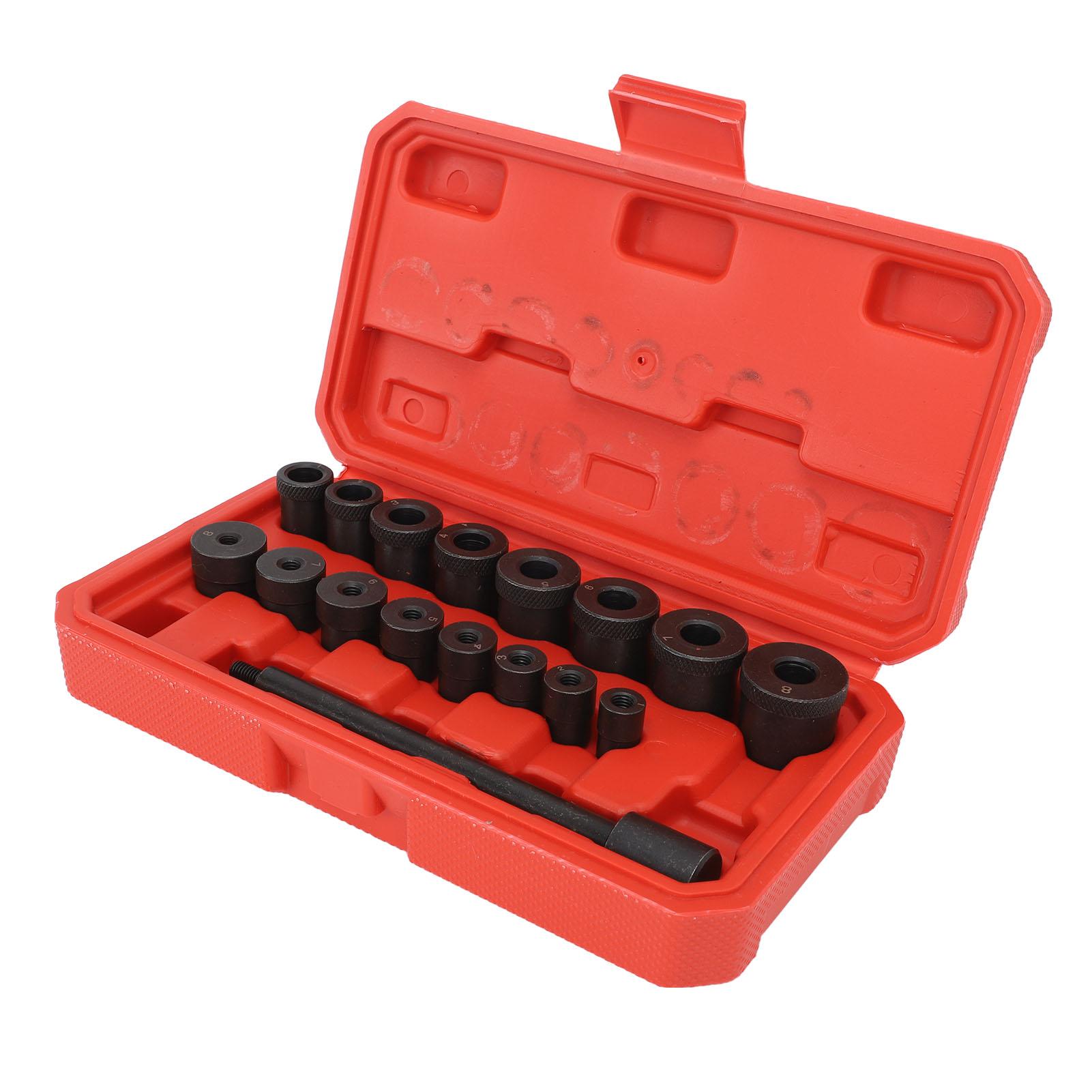 

Набор инструментов для центровки сцепления 17 шт. Профессиональный, эффективный, экономящий труд, выравнивание ведомого диска сцепления