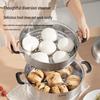 Supor Stainless Steel Double-Layer Steamer Soup Pot