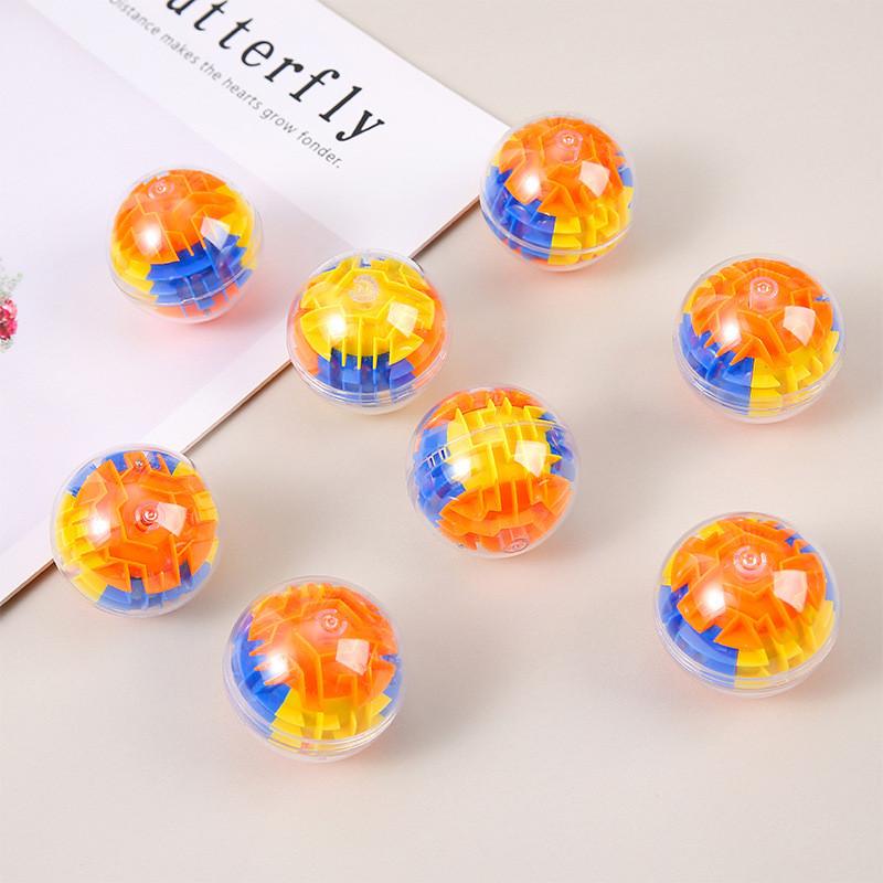 3D Magischer Würfel Labyrinth Kugel Aus Kunststoff Für Kinder Pädagogisches Spielzeug Geschenk