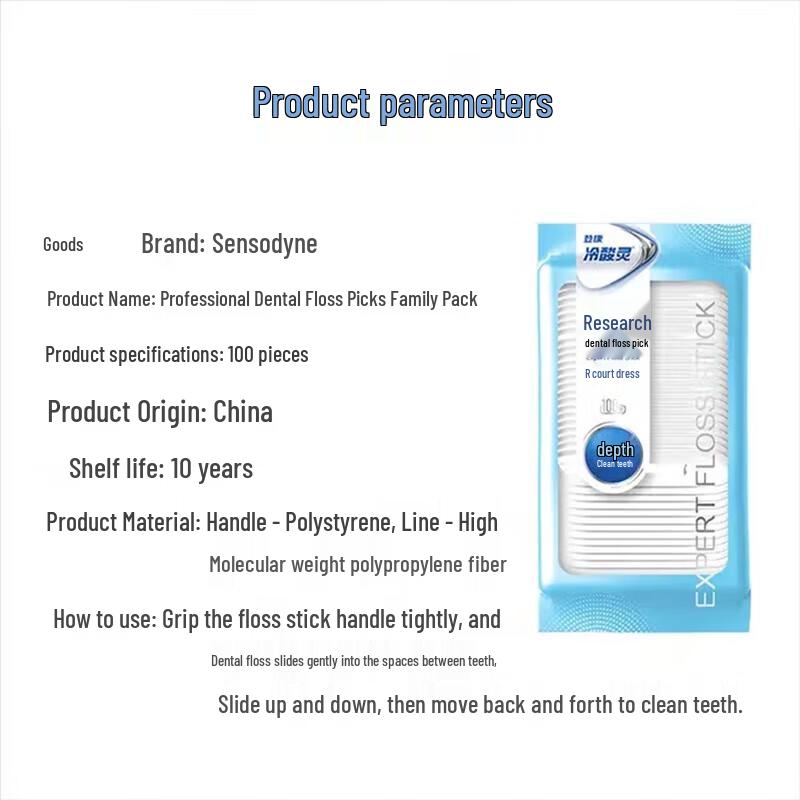 Consomate Expert Care Dental Floss Picks