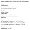 Vetro Specchietto Laterale Riscaldato per Dodge Ram Set (Sinistra + Destra) 1500 2500 2009-2018