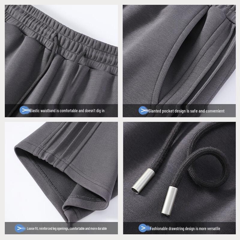 JEEP SPIRIT Men's Vintage Wide-Leg Casual Trousers