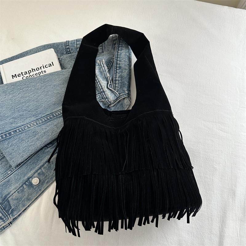 Tote Bohemian Tasche Vintage Stickerei Detail Weich Strukturiert Für Minimalist