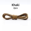 Cotton Waxed Shoelaces Round Oxford Shoe Laces Boots Laces for Shoes Waterproof Leather Shoelace 60/80/100/120/140/180cm 1Pair