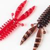 10Pcs Fishing Artificial Lures Soft Baits Realistic Looking Bright Colors Outdoor Fishing Swimbaits Bionic Lures