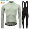 RAUDAX 2024 Man's Winter Cycling Clothing Long Sleeves Thermal Fleece Cycling Jersey Set Outdoor Keep Warm Road Bike Sportswear