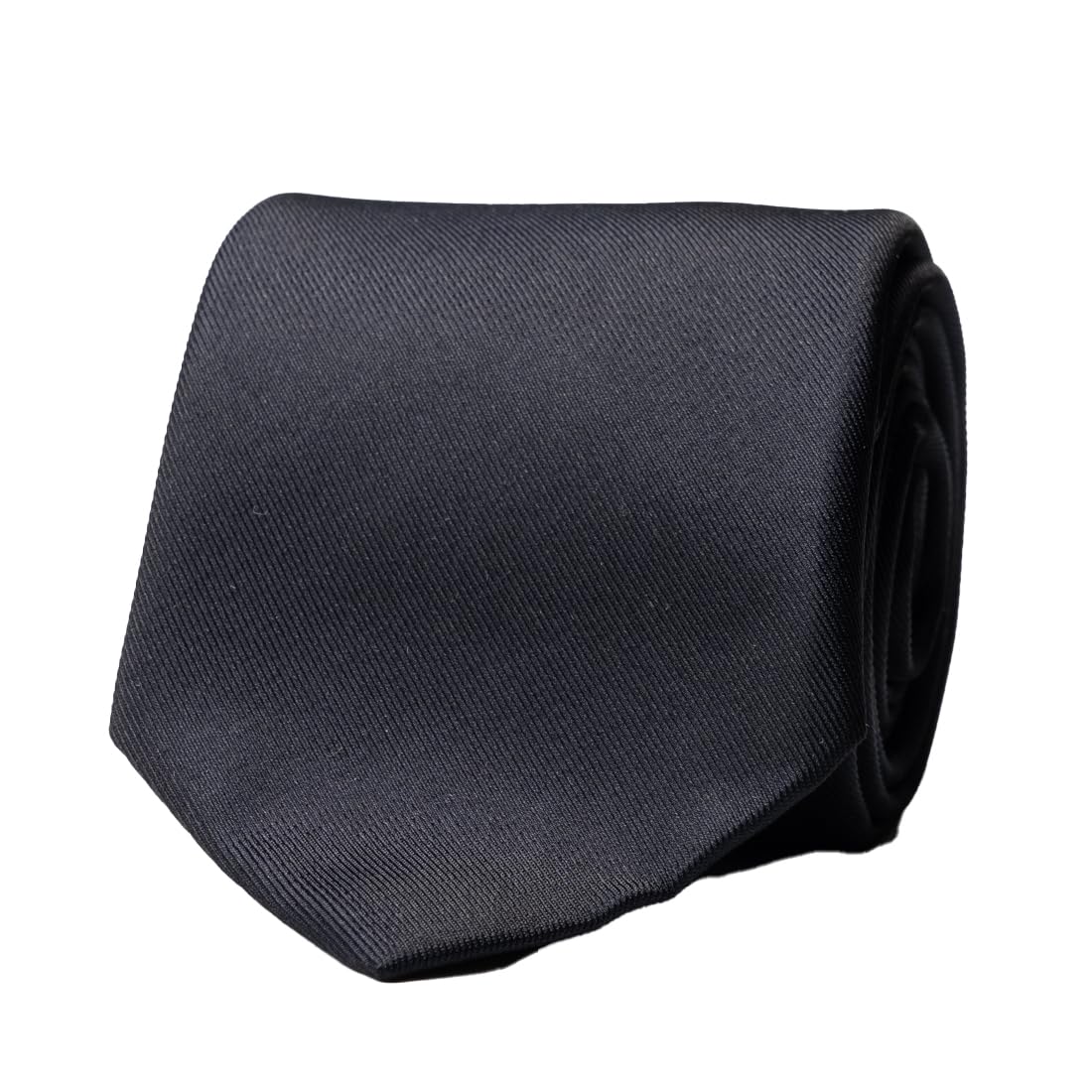 

[Robert Fraser] Robert Fraser Tie, Brand Silk, Business Formal (Solid Color, Kasumi WeaveDARK NAVY)