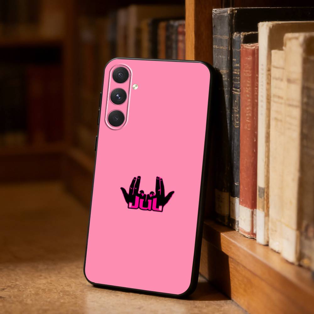 H-Hots Juls Rapper Logo Phone Case For Samsung S26,S25,S24,S23,S22,S21,Plus,Fe,Lite,Others Black Cover