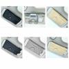 Car Sun Visor Organizer Pouch Bag Muti Pocket Card Faux Leather Storage Holder