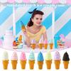 Simulation Ice Cream Model Realistic Artificial Ice Cream Cone Fake Food Dessert Shop Window Display Model Photo Props Kids Toy