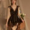 Lingerie, Sexy and passionate, Lace Seductive, Cut-out nightdress, Women's Hot Home Wear, pajamas wholesale 8463
