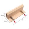 Wood Leathercraft Clamp Wooden Leather Fix Firmly Horizontal Craft DIY Clip Retaining